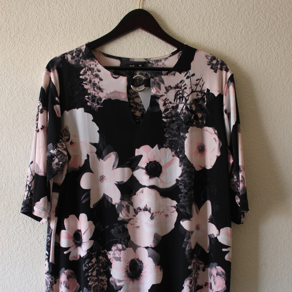 Floral Plus Size Dress